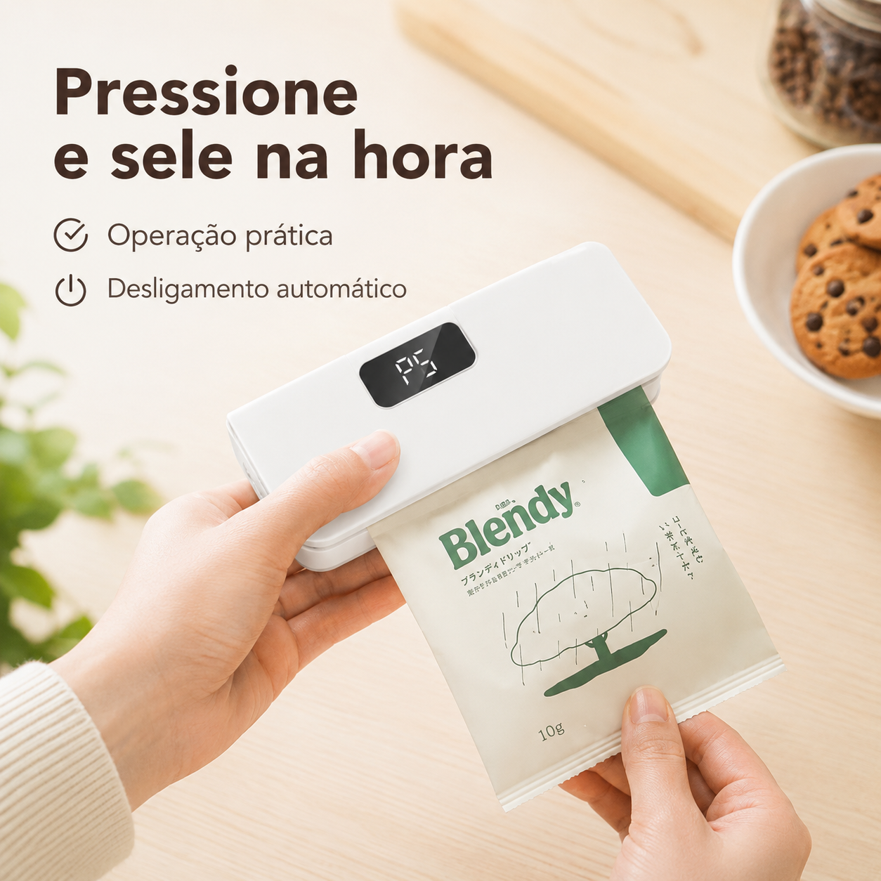 Selador Pro 2 em 1 Recarregável