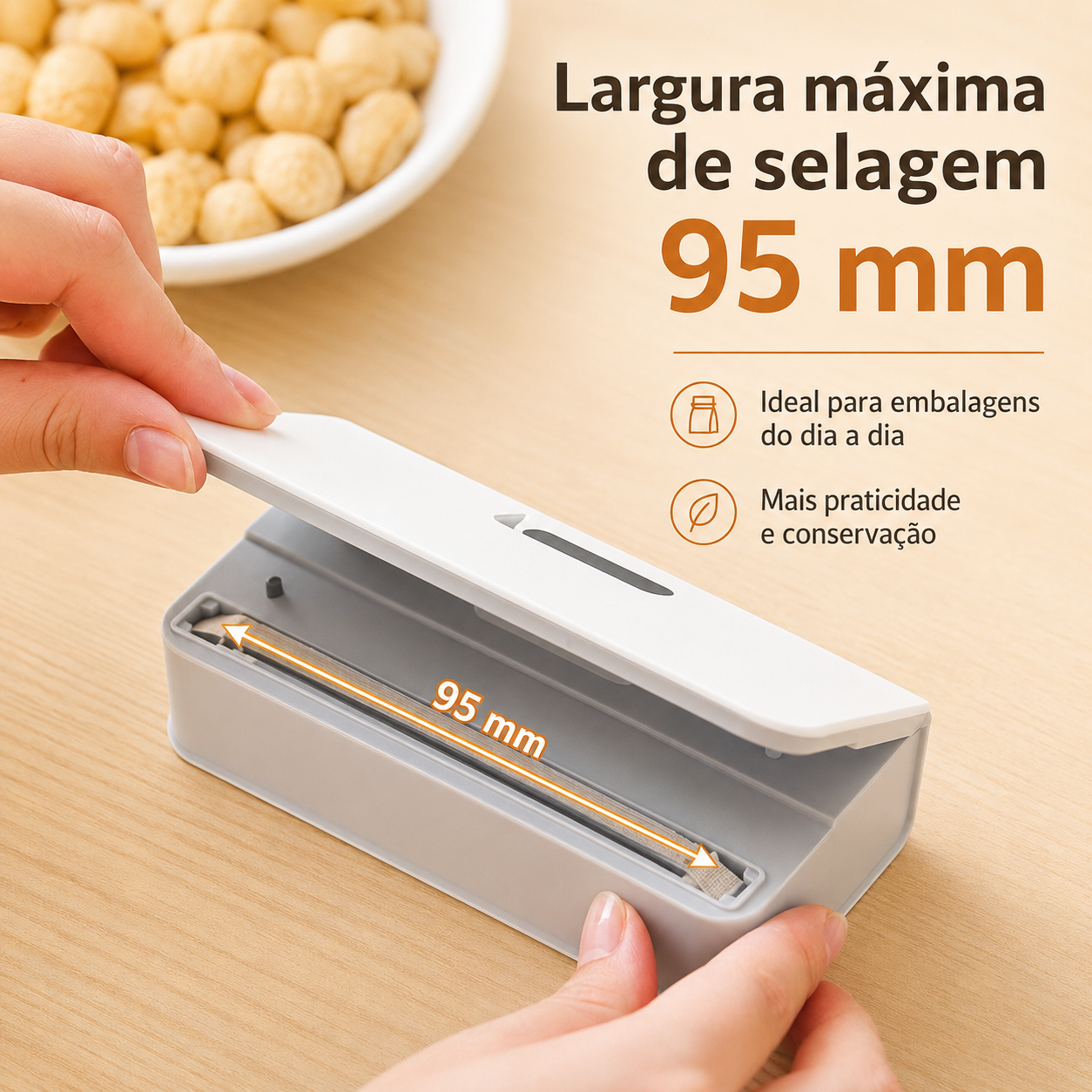 Selador Pro 2 em 1 Recarregável
