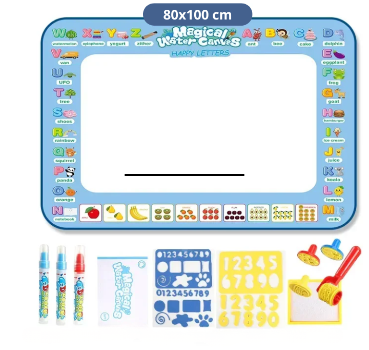 Tapete Mágico de Desenho com Água!