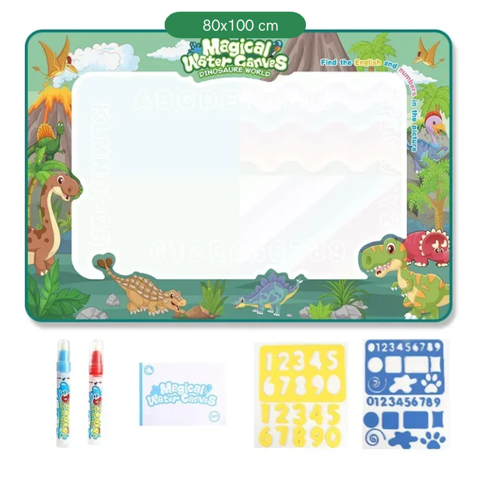 Tapete Mágico de Desenho com Água!